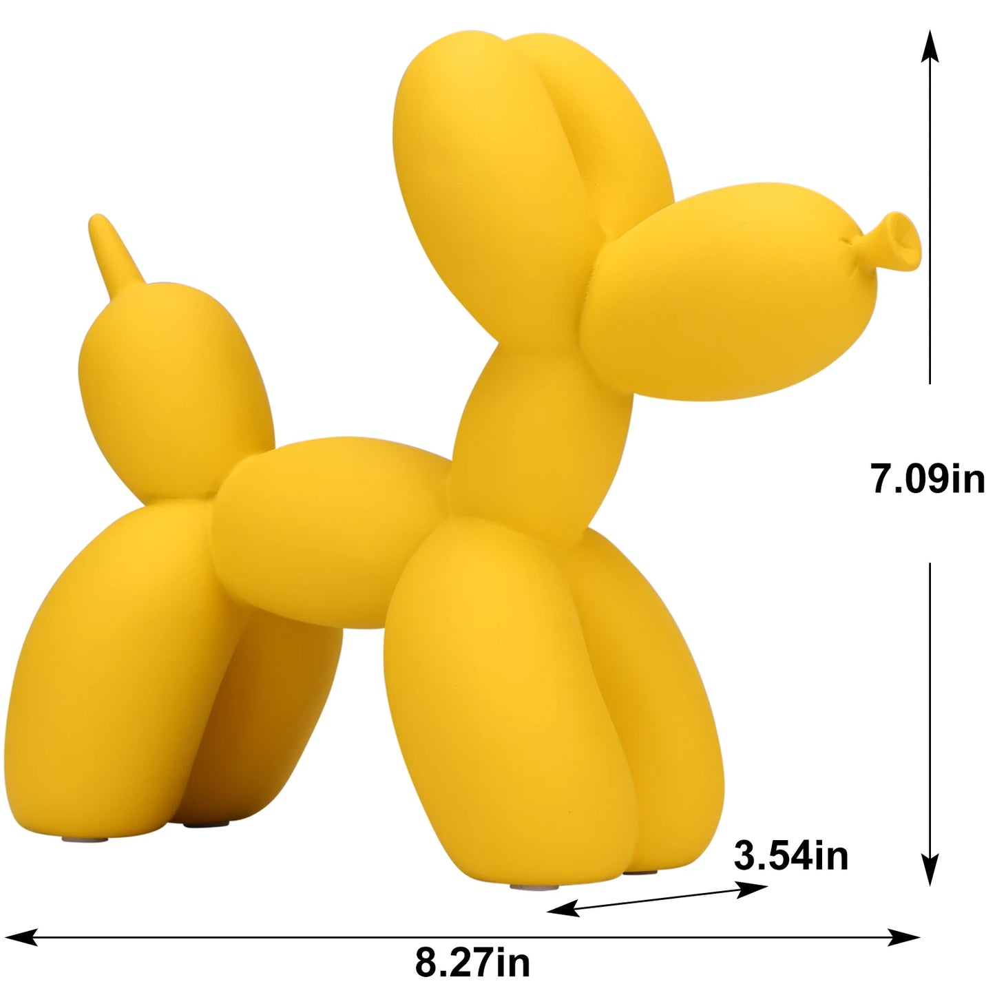 Balloon Dog Statue Modern Home Decoration Accessories Nordic Resin Animal Sculpture Office Living Room Ornaments