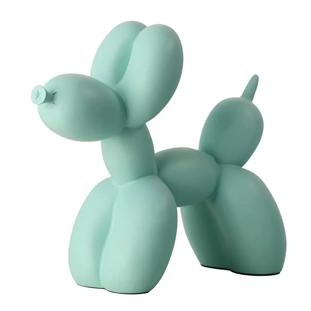 Balloon Dog Statue Modern Home Decoration Accessories Nordic Resin Animal Sculpture Office Living Room Ornaments