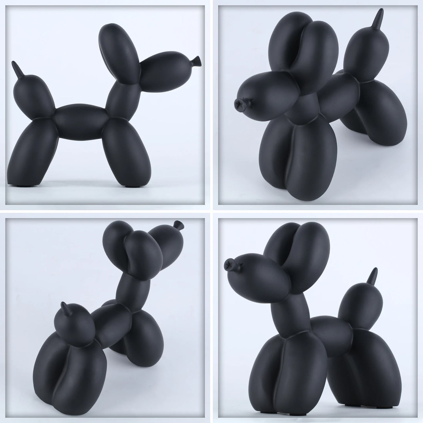 Balloon Dog Statue Modern Home Decoration Accessories Nordic Resin Animal Sculpture Office Living Room Ornaments