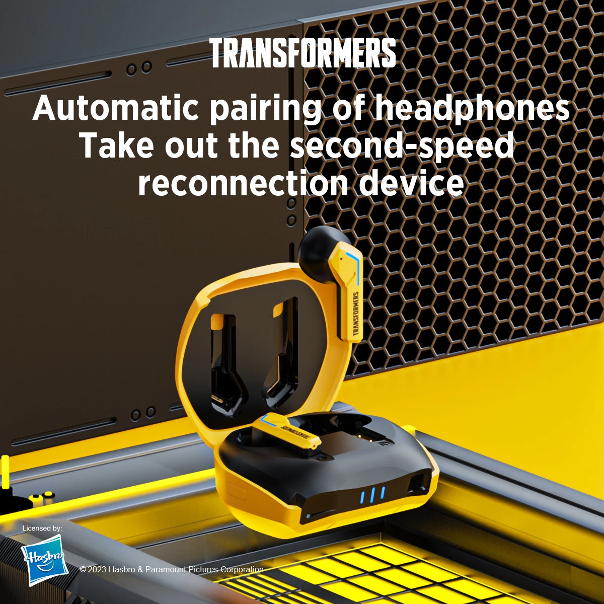 TRANSFORMERS TF-T06 1/2/3/5/10 PCS Wholesale Wireless Bluetooth Earphones  Noise Reduction Headphones Gaming Music Choice Earbud